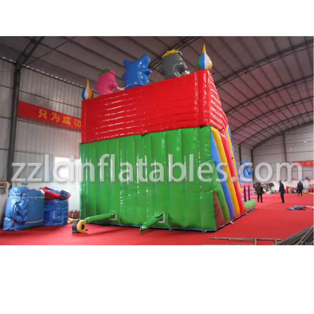 Satılır peşəkar şişmə slaydlar