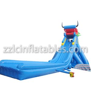 大人用のインフレータブルウォータースライダー
