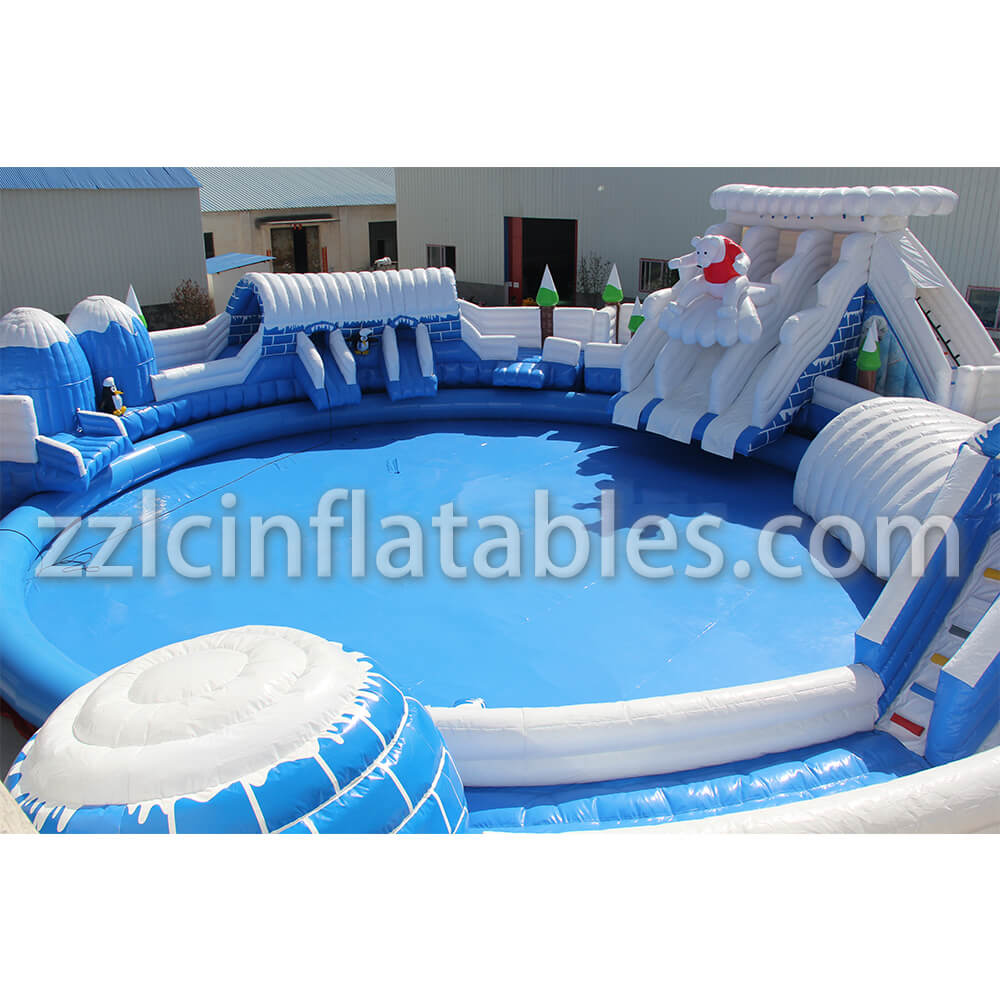 워터 바운스 하우스 슬라이드(2)