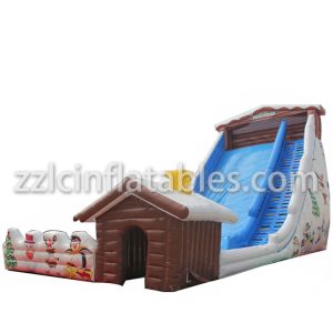 바운스 하우스 워터 슬라이드